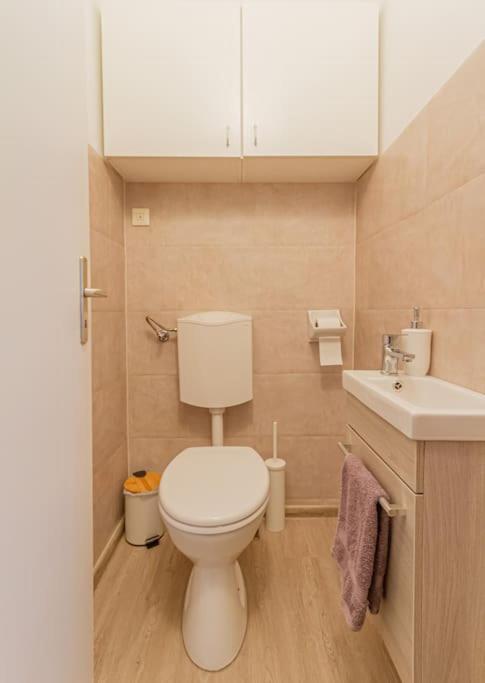 Roomy Apartment 80Sqm At City Center Free Parking Space, Ac & Balcony Budapest Eksteriør bilde